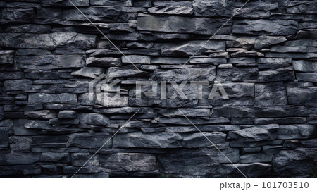 レンガ風石壁背景素材「AI生成画像」 レンガ風石壁背景素材「AI生成画像」 101703510