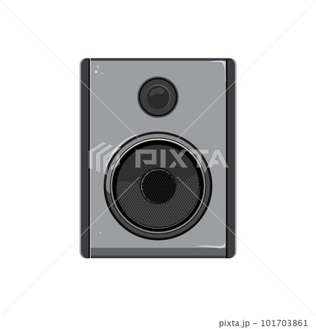 mixer studio sound monitor cartoon vector illustration mixer studio sound monitor cartoon vector illustration 101703861