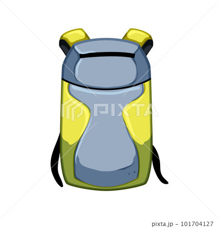 hike hiking backpack cartoon vector illustration 101704127