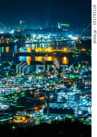 工場夜景（水島コンビナート） 101705116