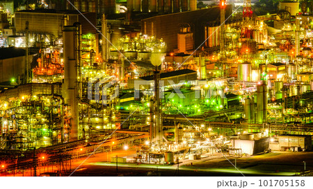 工場夜景（水島コンビナート） 101705158