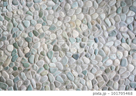 Pebble stone wall texture. Tiles Design for Floor. Pebble stone wall texture. Tiles Design for Floor. 101705468
