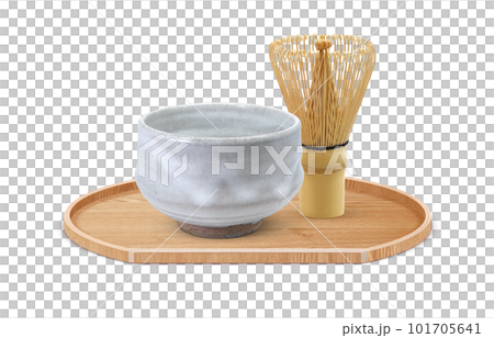 抹茶と茶筅のイラスト リアル 抹茶と茶筅のイラスト リアル 101705641