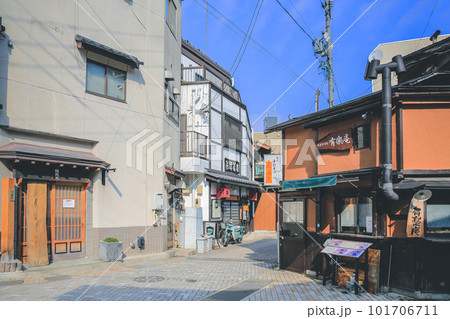 a Beautiful and Traditional Street Takayama, Japan 31 Oct 2013 101706711