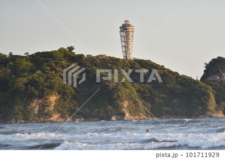湘南の海と江ノ島 湘南の海と江ノ島 101711929