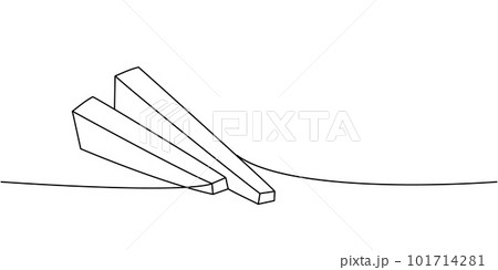 Parmesan cheese one line continuous drawing. Cheese products continuous one line illustration. Vector minimalist linear illustration. Parmesan cheese one line continuous drawing. Cheese products continuous one line illustration. Vector minimalist linear illustration. 101714281