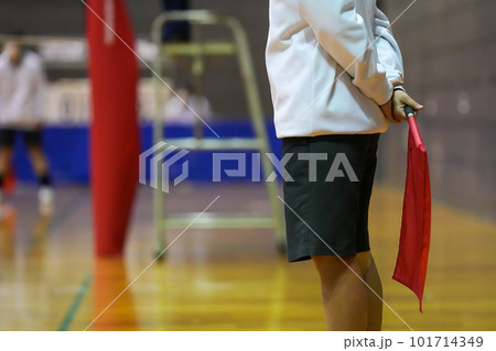 バレーボールの線審ラインジャッジ 101714349