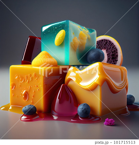 Handmade Soap, Artisan Cosmetic, Care Detergents, Color Soaps, Abstract Generative AI Illustration Handmade Soap, Artisan Cosmetic, Care Detergents, Color Soaps, Abstract Generative AI Illustration 101715513