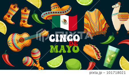 Chinco De Mayo Stock Illustration - Download Image Now - American Culture,  Badge, Banner - Sign - iStock