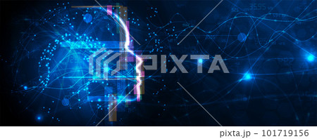 Abstract Artificial intelligence. Cloud computing. Machine learning. Technology web background. Virtual concept Abstract Artificial intelligence. Cloud computing. Machine learning. Technology web background. Virtual concept 101719156