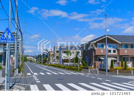 千葉県流山市木地区の風景_閑静な住宅街2023年4月 千葉県流山市木地区の風景_閑静な住宅街2023年4月 101721465