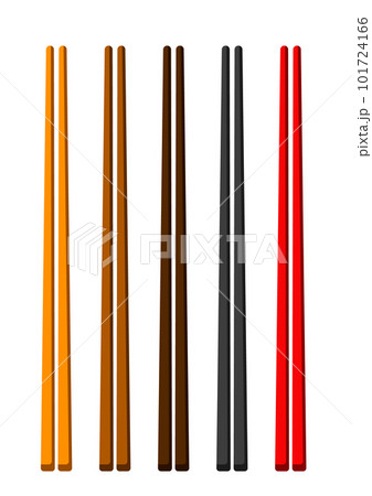 木製の箸のセット 101724166