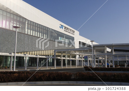 建設中の北陸新幹線　越前たけふ駅　2023年3月 101724388