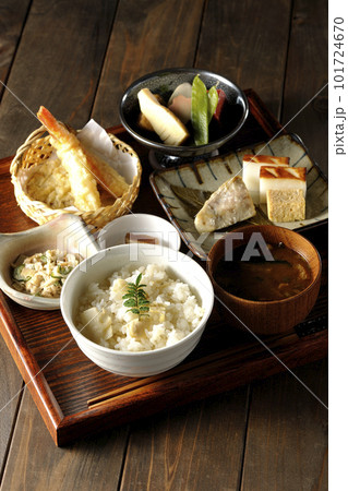 筍ご飯、煮物、天ぷら、定食、京料理、おばんざい、季節料理 101724670