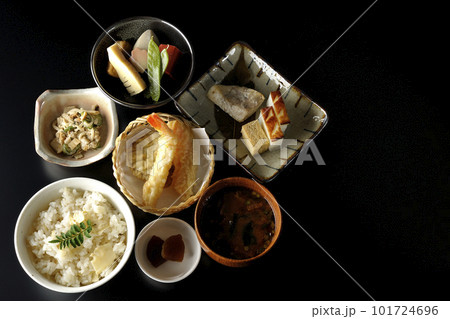 筍ご飯、煮物、天ぷら、定食、京料理、おばんざい、季節料理 筍ご飯、煮物、天ぷら、定食、京料理、おばんざい、季節料理 101724696