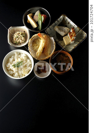 筍ご飯、煮物、天ぷら、定食、京料理、おばんざい、季節料理 筍ご飯、煮物、天ぷら、定食、京料理、おばんざい、季節料理 101724704