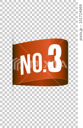 ピスネーム・タグ・ラベル イラスト (販促・ECサイト向け) / No.3 101724869