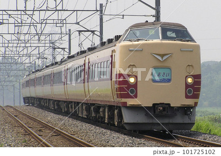 特急しおさい号:183系電車(8両編成:東京⇔銚子) 特急しおさい号:183系電車(8両編成:東京⇔銚子) 101725102