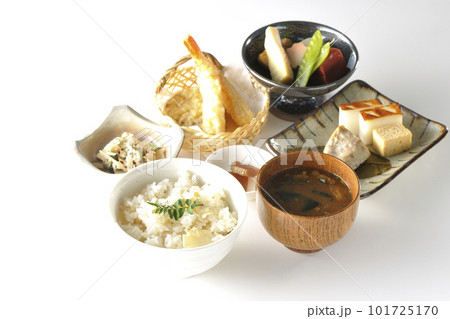 筍ご飯、煮物、天ぷら、定食、京料理、おばんざい、季節料理 筍ご飯、煮物、天ぷら、定食、京料理、おばんざい、季節料理 101725170