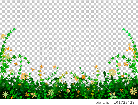 シンプルな花の背景素材 シンプルな花の背景素材 101725428