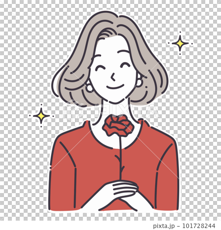 Mother's Day, Carnation, Flower, Bouquet, Rose, Plant, Red, Mom, Present, Gift, Blessing, Thank You, Feeling 101728244