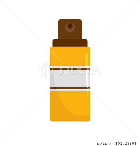 Sun aqua spray icon. Flat illustration of sun aqua spray vector icon for web isolated on white 101728301