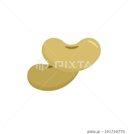 Beans icon. Flat illustration of beans vector icon for web isolated on white 101728770