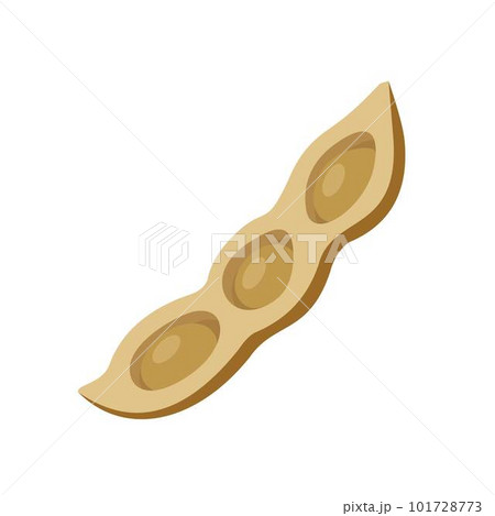 Brown peas icon. Flat illustration of brown peas vector icon for web isolated on white 101728773