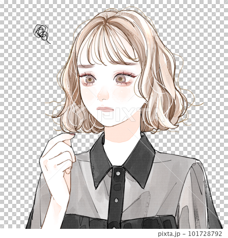 Hair problem 3_damage Hair problem 3_damage 101728792