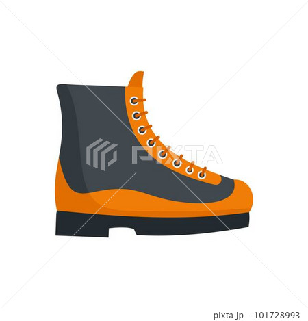 Boots icon. Flat illustration of boots vector icon for web isolated on white 101728993