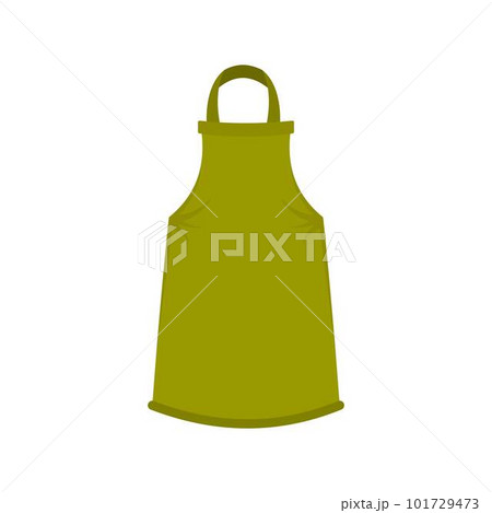Barber apron icon. Flat illustration of barber apron vector icon for web isolated on white Barber apron icon. Flat illustration of barber apron vector icon for web isolated on white 101729473