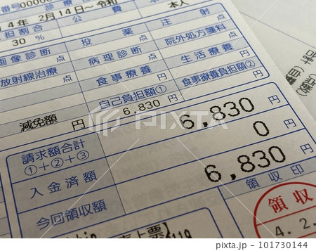 診療明細書 101730144