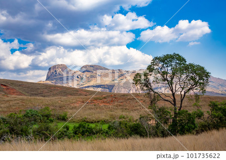 Andringitra national park,mountain landscape, Madagascar wilderness landscape 101735622