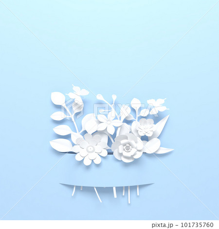 Mother's Day greeting card, 3D rendering of celebrations on special days 101735760