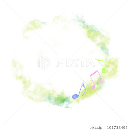 音符の吹き出し 101738495