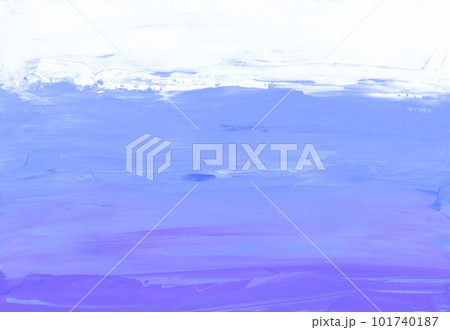Abstract white and blue textured background. Palette knife painting, minimalist backdrop. Brush strokes on paper. Modern art 101740187