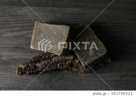 Soap - spa, beauty procedures and skin care concept, top view Soap - spa, beauty procedures and skin care concept, top view 101740321