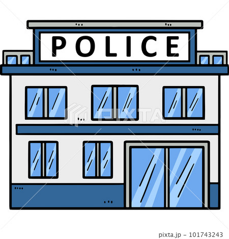 Public Safety Department Police Station Icon Stock Vector by  ©smashingstocks 415653424
