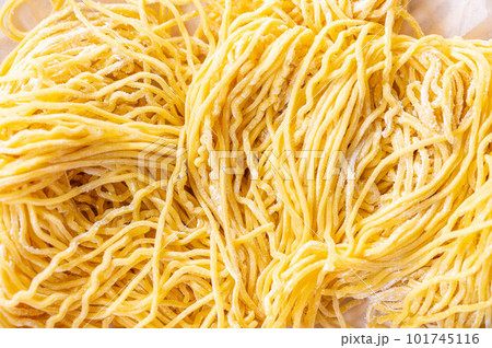 中華麺のアップ 中華麺のアップ 101745116