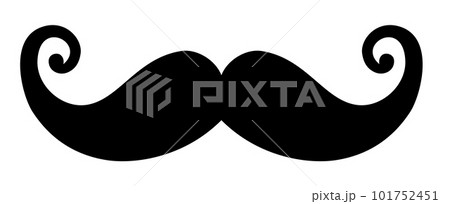 Dad's mustache collection isolated. Vector Illustration. EPS10 Dad's mustache collection isolated. Vector Illustration. EPS10 101752451