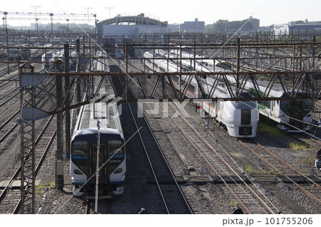 大宮総合車両センター東大宮センターの特急車両 101755206
