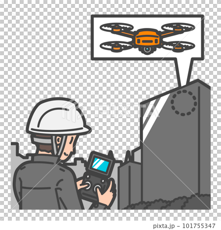 無人航空機・ドローンを運用する作業員・パイロット(航空法:目視外飛行) 無人航空機・ドローンを運用する作業員・パイロット(航空法:目視外飛行) 101755347