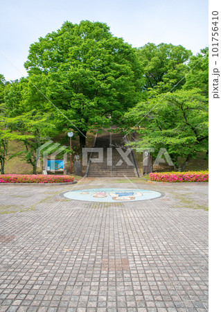 嘉多山公園　入口付近の風景　栃木県佐野市 101756410