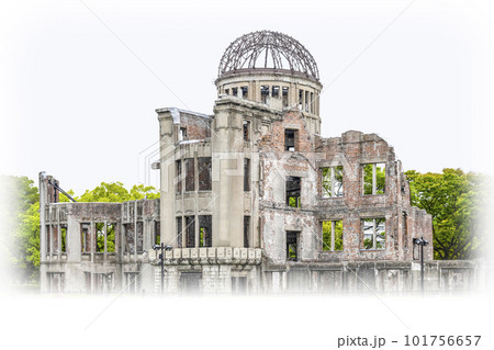 広島　原爆ドーム 101756657