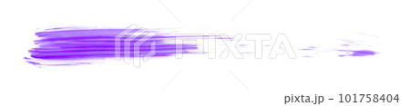 Purple brush isolated on white background. Watercolor Purple brush isolated on white background. Watercolor 101758404