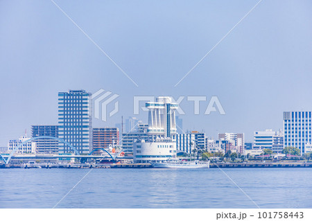海側から見た名古屋港ガーデンふ頭 海側から見た名古屋港ガーデンふ頭 101758443