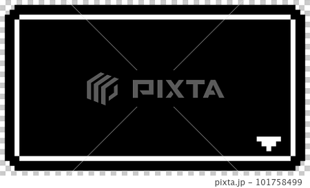 ゲームコマンド風動画サムネイルフレーム 101758499