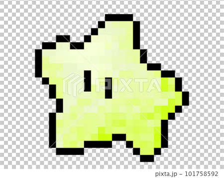 星のドット絵のキャラクター 101758592
