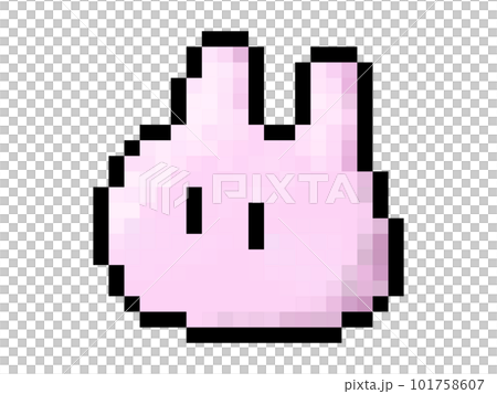 兔子像素藝術 101758607