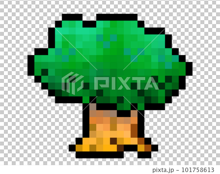 big tree pixel art big tree pixel art 101758613